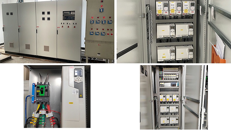 Water treatment in the water plant - Electrical control cabinet